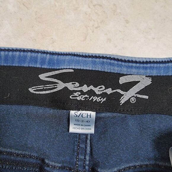 Seven7 365 Everlasting Flex High Rise Pull On Jegging Small - Picture 5 of 13